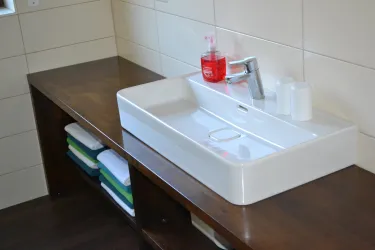 renoviertes Bad