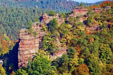 Jungfernsprung in Dahn (© Kurt Groß)