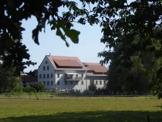 Obermuehle mit Rädern