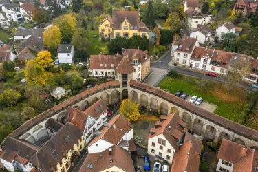 Kircheimbolanden mit Stadtmauer (© Pfalz Touristik, Dominik Ketz)