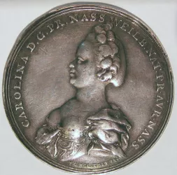 Medaille Caroline (© Museum im Stadtpalais)