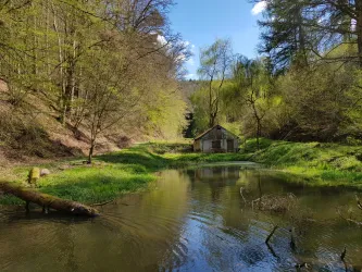 Kleinerer Teich im Dietersbachtal