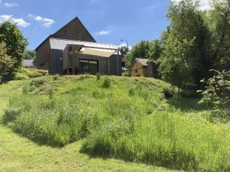Blick aus dem Garten
