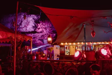 Funzelabend auf der Madenburg (© flocreates, Landau-Land)