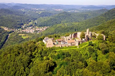 Madenburg von oben