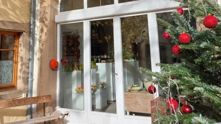 Eingang Atelier Zeit