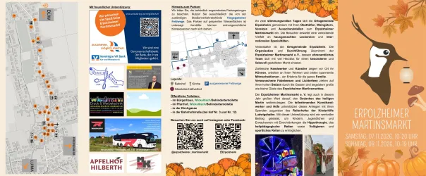 Flyer Seite 1 mit "Kiwick" und Programm