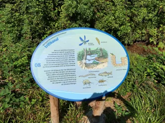 Triftkanal - Infotafel 8
