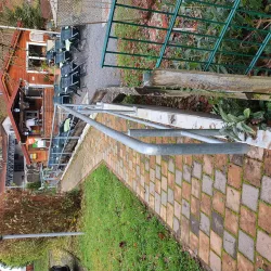Barrierefreier Zugang zum Bistro am Minigolf