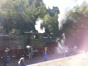 Kuckucksbähnel Halt Erfenstein-Burg Spangenberg