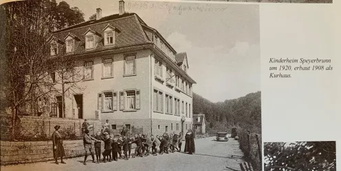 ehemaliges Kinderheim in Speyerbrunn
