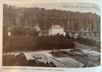 Kindererholungsheim Schafhof-Sicht von Iggelbacher