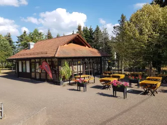 Dorfcafé im Freizeitpark