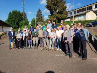 Gruppenbild Gräfensteiner Wanderwoche