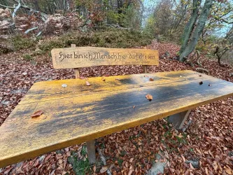 Sitzgruppe Rastplatz Burgblick