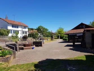 Festgelände im Freizeitpark