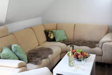 Sitzecke im Wohnzimmer
