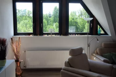 Ausblick vom Wohnzimmer