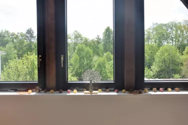Ausblick vom Wohnzimmer