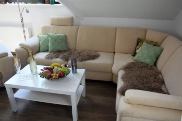 Sitzecke im Wohnzimmer
