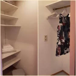 Begehbarer Kleiderschrank