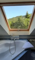 Badewanne mit Ausblick