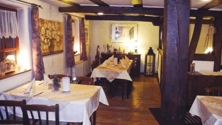 Restaurant im ersten Stock