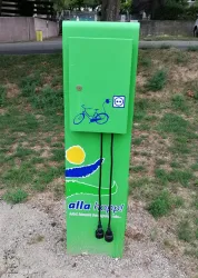 E-Bike Ladestation alla Hopp!-Anlage