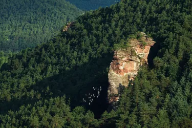 Friedrichsfelsen "Luger Fritz" (© Stephanie Ser)