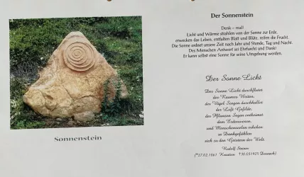 Infotafel - Sonnenstein - Frankeneck