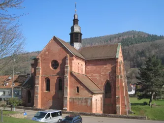 Ansicht Klosterkirche (© Verein Südliche Weinstrasse Annweiler e.V.)