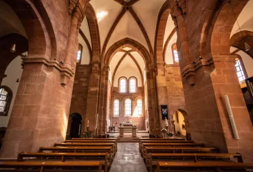 Klosterkirche Innenansicht (© Verein SÜW Annweiler e.V., Dominik Ketz)