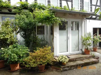 Eingang Ferienwohnung  Wintergarten