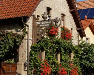 Hausansicht (© Weinkabinett Fleischmann, Melhubach Photographie)