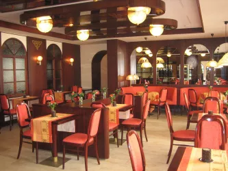 Caféansicht Innenraum (© Cleo´s Hotel)