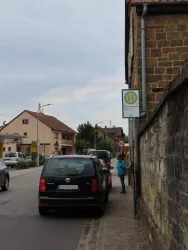 Bushaltestelle Immengarten Richtung Dürkheim (© Urlaubsregion Freinsheim)