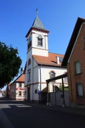 Die evangelische Kirche in Ingenheim