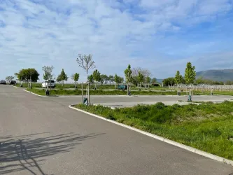 Parkplatz Einfahrt