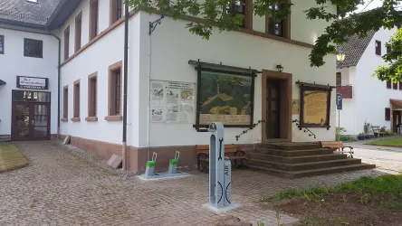 E-Bike Ladestation Nothweiler (© Anette Lang)