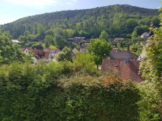 Blick aus dem Wohnzimmer