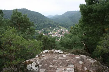 Blick vom Mäuerle auf Nothweiler (© Jacques Noll)