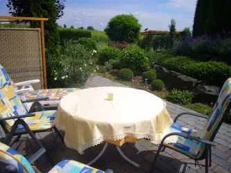 Chardonnay - Terrasse (© Familie Münch)