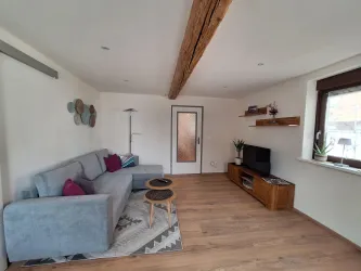 Wohnraum mit TV