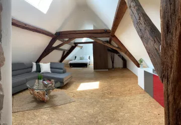 Wohn- und Schlafzimmer