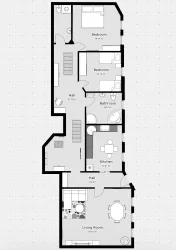 Grundriss Ferienwohnung