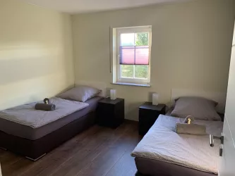 Schlafzimmer-Einzelbetten, Ansicht 1