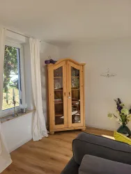 Blick ins Wohnzimmer
