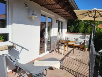 Großzügiger Balkon