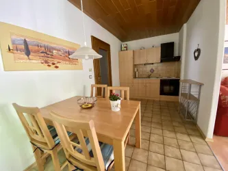 Esszimmer Ferienwohnung Rödelstal quer