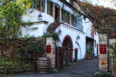 Weingut Wader, Drehort: Weingut Schäffer in Neustadt-Hambach